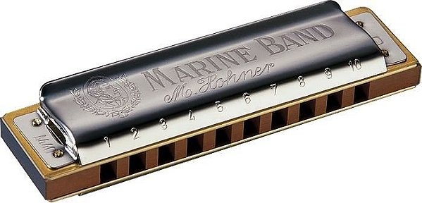 Gaita Harmonica Hohner Marine Band 1896/20 - EB (MI BEMOL)