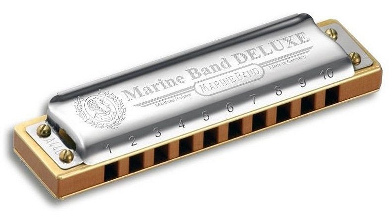 Gaita Harmonica Hohner Marine Band Deluxe - B (SI)