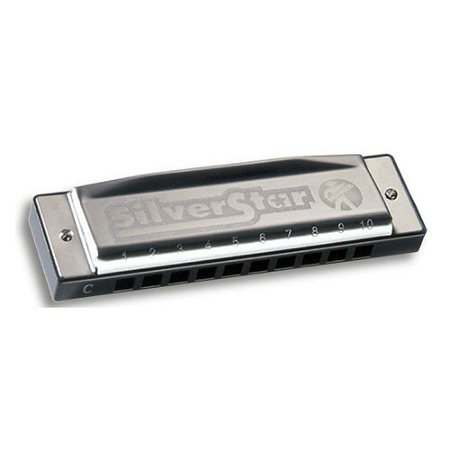 Gaita Harmonica Hohner Silver Star 504/20 Diatônica C (DO)