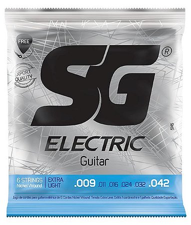 Encordoamento Corda Para Guitarra SG 009 ESGG09