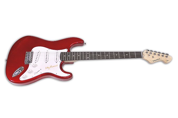 Guitarra Vogga Elétrica Stratocaster Vermelha VCG601N MR