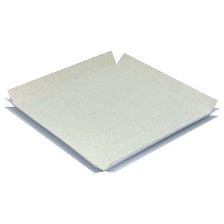 Berço para caixa com base 9x9 cm em duplex branco 250g - 25 unidades