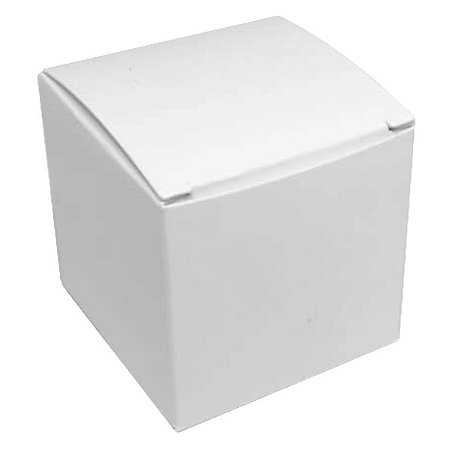 Caixinha padrão 5x5x5 cm em triplex branco 300g