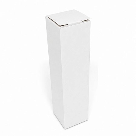 Caixinha 2,5x2,5x11 cm em triplex branco 300g - 50 unidades