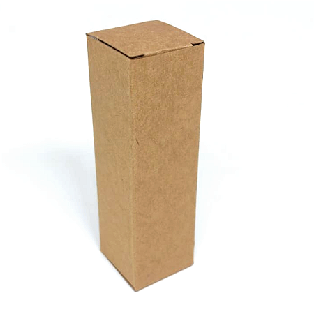 Caixinha 3x3x10 cm em kraft natural 250g - 25 unidades
