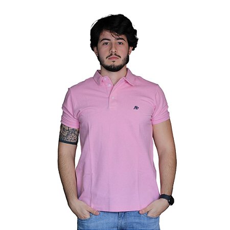 Camisa Polo AÉROPOSTALE Básica Rosa