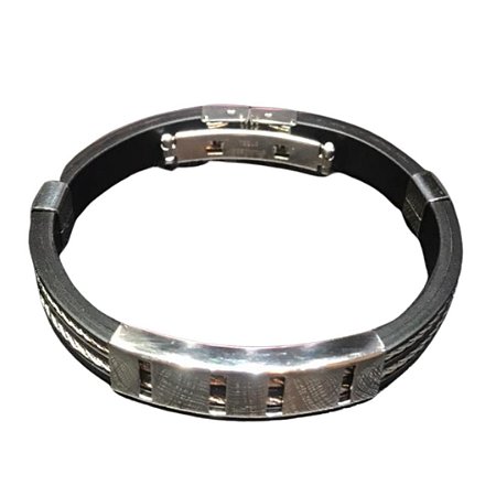Bracelete OCCHIALI Black/Silver