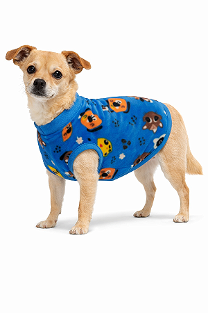 Roupa Pet em Soft G (Medidas na Descrição do Anúncio)