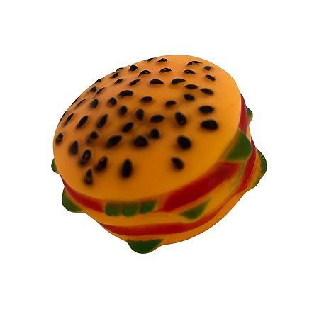 Brinquedo para Pet Hamburguer (Com Apito)