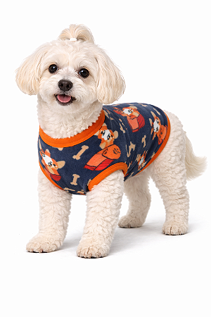 Roupa Pet em Soft G (Medidas na Descrição do Anúncio)