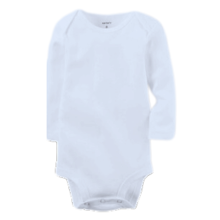 Body Manga Longa  Branco Avulso
