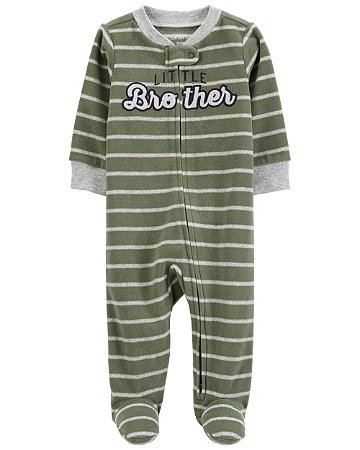 Macacão Carter's Fleece Little Brother