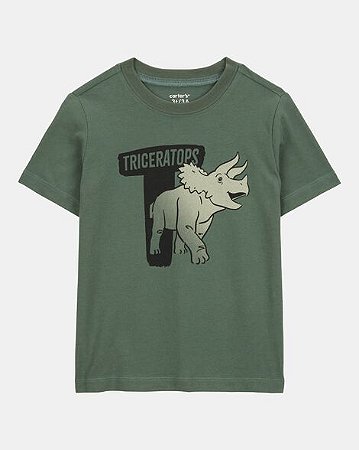 Camiseta Carter's Verde Triceratops