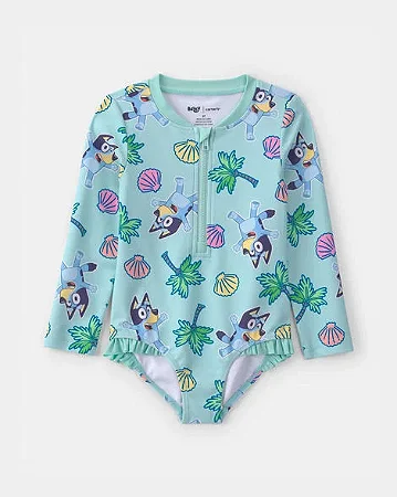Maiô Carter's Longo Azul Bluey