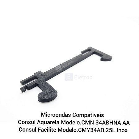 Trava Da Porta Microondas Consul Aquarela Consul Facilite