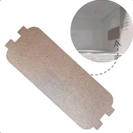 Placa de mica original microondas electrolux mto30 mt30s