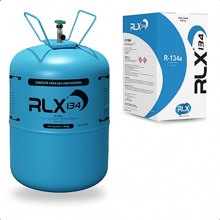 Gás R134a para ar condicionado refrigeração industrial comercial altomotivo