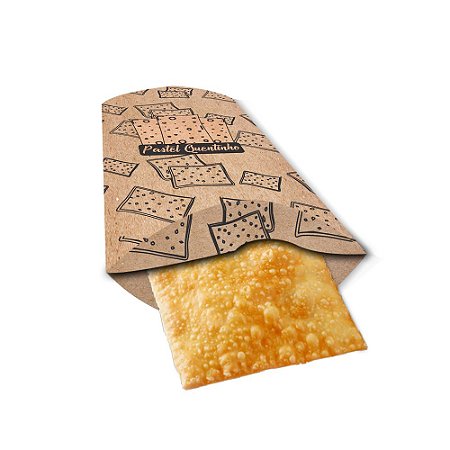 Embalagem Caixa Pastel Delivery - Grande | Kraft