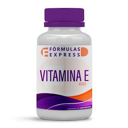 Vitamina E 400UI 60 cápsulas
