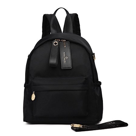 Mochila casual cor preta