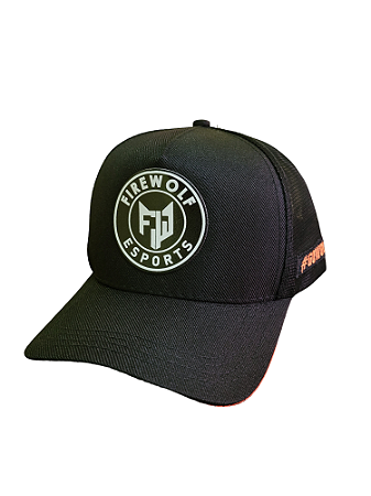 Boné Firewolf Esports 2023 Preto - Acompanhe os lobos com estilo e paixão!