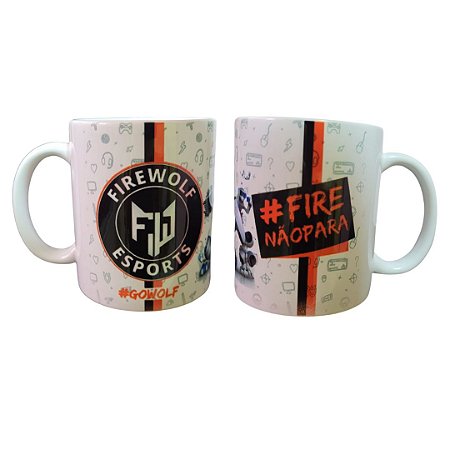 Caneca Firewolf #FIRENÃOPARA