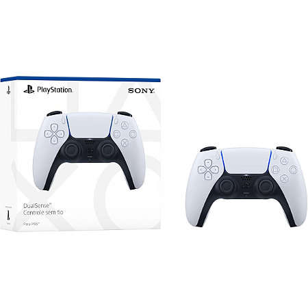 Controle sem fio DualSense PS5 - Branco