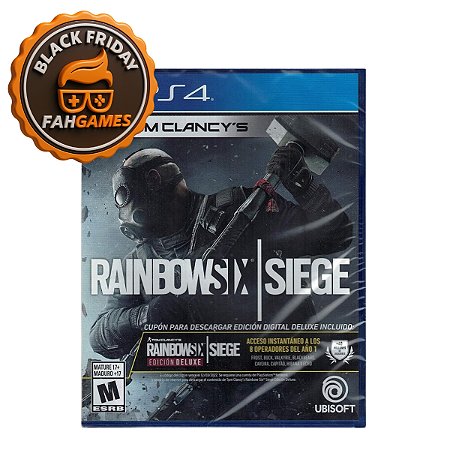 Jogo Tom Clancy's Rainbow Six Siege - PS4