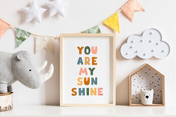 Quadro Infantil My Sunshine