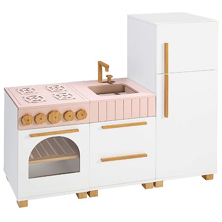 Mini Cozinha Infantil - Rosa