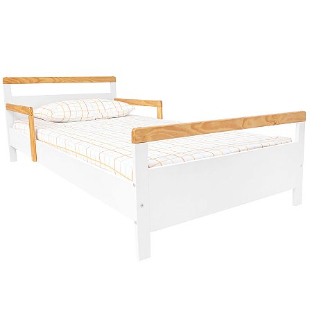 Cama Infantil Montessoriana Branca - Bella