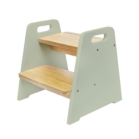 Escadinha Infantil Montessori - Verde Oliva