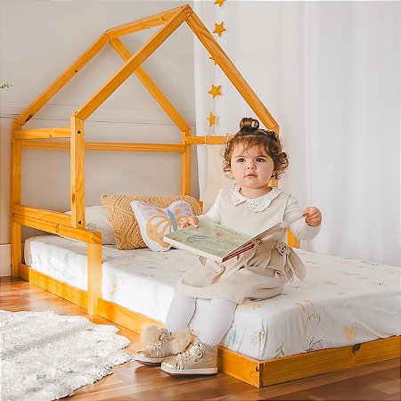 Cama Infantil Montessoriana Casinha