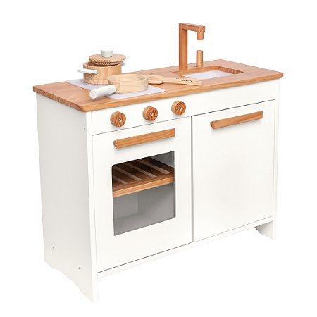 Mini Cozinha Infantil Pocket - Branco