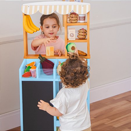 Mercadinho Infantil Pocket - Azul