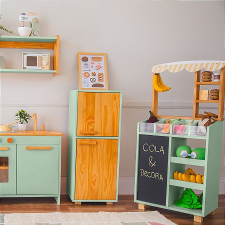 Geladeira Infantil Pocket - Verde Oliva