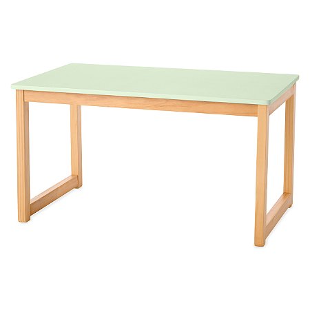 Mesa Retangular Infantil Bento - Verde Oliva