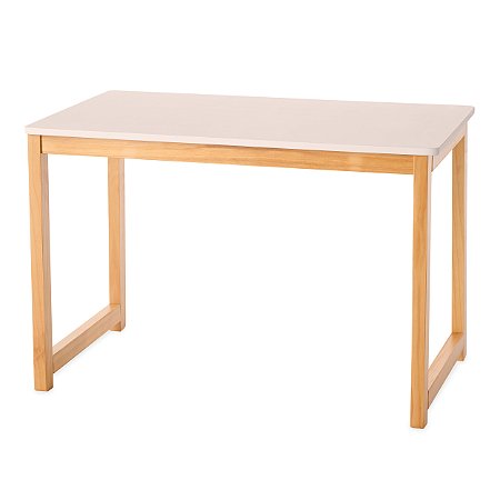 Mesa Retangular Juvenil Luna - Cinza Greige