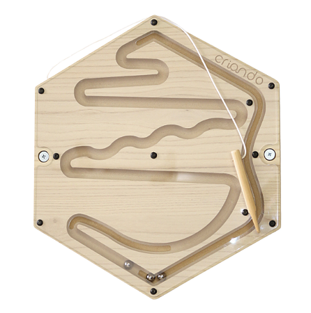 Brinquedo Painel Sensorial Colmeia - Labirinto