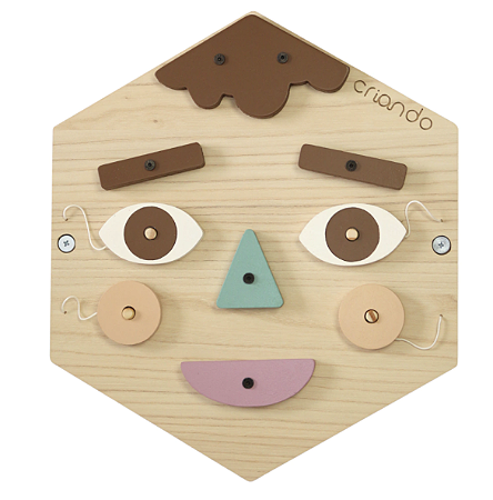 Brinquedo Painel Sensorial Colmeia - Sentimentos