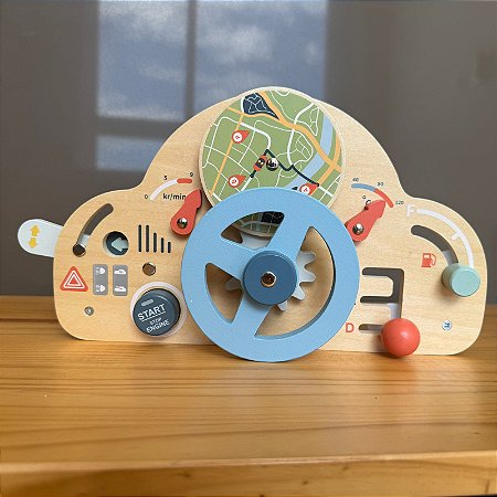 Brinquedo Painel Sensorial Mini Motorista