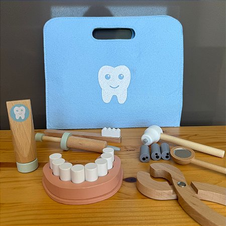 Brinquedo Kit Maleta Dentista