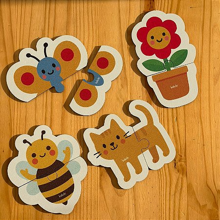 Brinquedo Quebra-cabeça Jardim