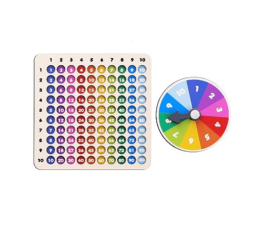 Brinquedo Tabuada de Bolsa