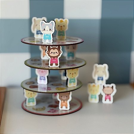Brinquedo Jogo Equilibre os Bichinhos