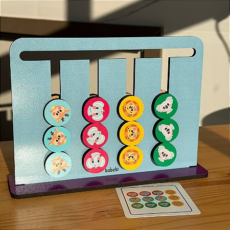 Brinquedo Jogo de Lógica Animais