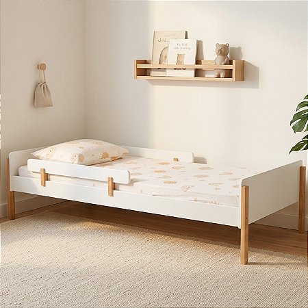 Cama Montessoriana Evolutiva Branca - Nina