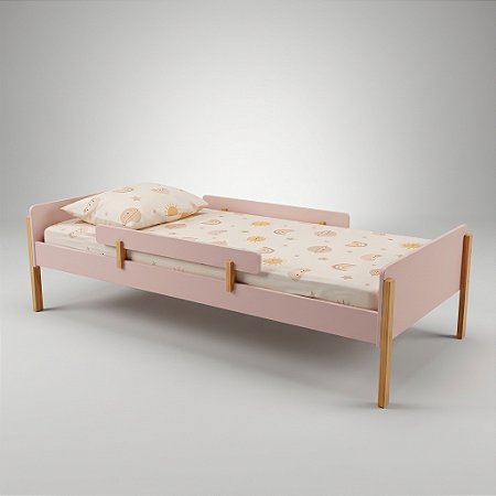 Cama Montessoriana Evolutiva Rosa - Nina