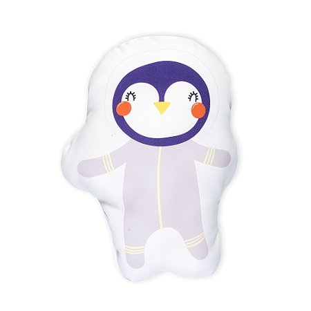 Almofada Infantil Pinguim Astronauta