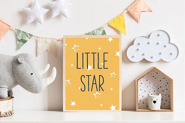 Quadro Infantil Little Star